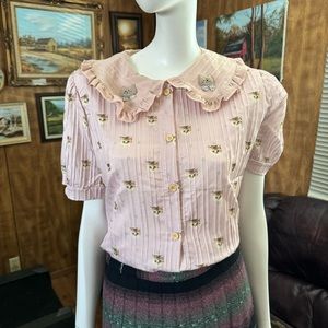 Adorable Cat Blouse